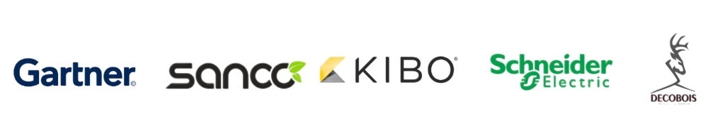 Sanco Fruits, Schneider Electric, Decobois, KIBO, Gartner